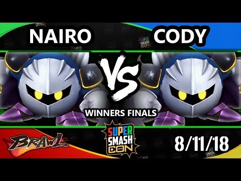 SSC 2018 SSBB - Cody (Metaknight) Vs. NRG | Nairo (Metaknight) - Brawl Winners Finals