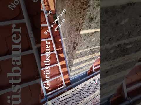 Kamin einrüsten #gerüstbauer #deutschland