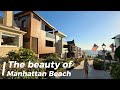 Walking Tour, Manhattan Beach, California, Sunset