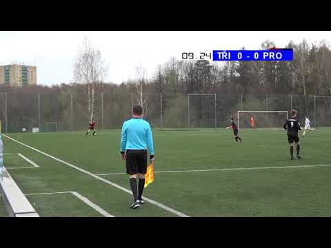 U 19   Fotbal Třinec - 1. SK Prostějov  0 : 3  (1.poločas 0 : 1 )