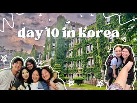 day 10 in korea | yonsei university dorm move in, meeting my friends | study abroad 2023 day 10