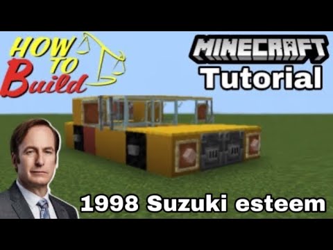 Stranger Builds - How to build: Jimmy’s 1998 Suzuki esteem *Minecraft Tutorial* from Better call Saul