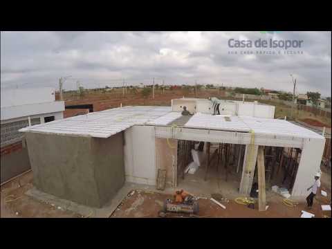 Casa entregue em 37 Dias c/ 180m² - Casa de Isopor