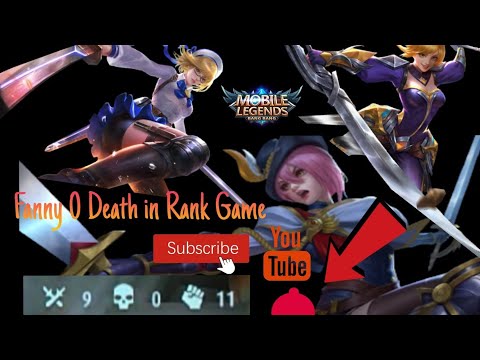 Fanny 0 Death in Rank Game | MLBB