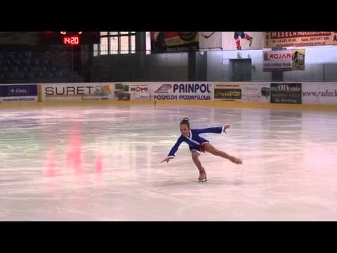 20 Patrycja KUBICA   Solistki Klasa brazowa   Free Skating   Puchar Debicy 2014