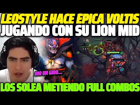 😲 HE DOES AN EPIC VOLTIS WITH HIS LION MID 😲 LEOSTY TURNED AROUND AND SOLOED THE OTHER TEAM WITH ...
