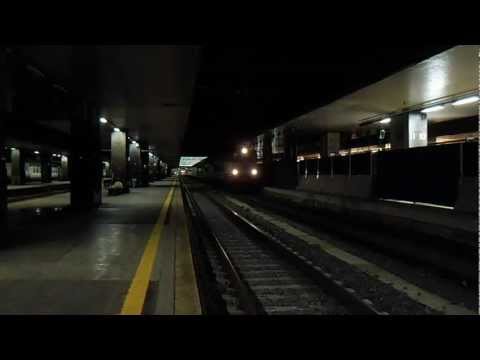 E656.024 + E656.443 in partenza con l' ICN 1959 Roma Termini - Siracusa/Palermo Centrale