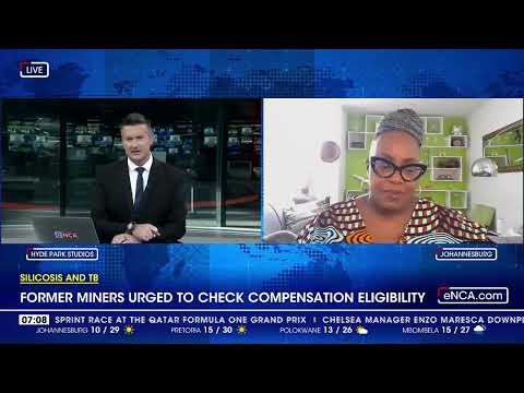 Silicosis and TB Former miners urged to check compensation eligibility