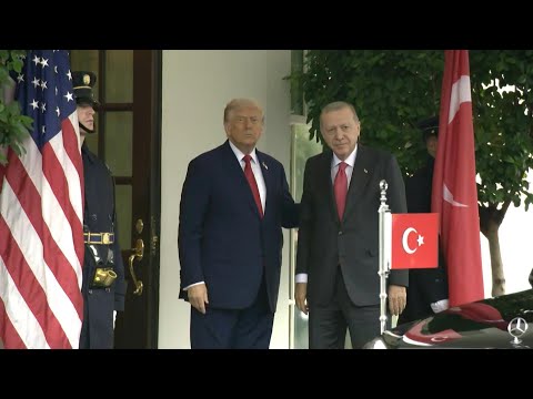 Donald Trump welcomes Recep Tayyip Erdogan to the White House for a first visit since 2019 | AFP