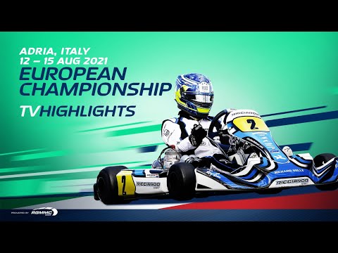 FIA Karting European Championship 2021 Round 2 Adria Italy (KZ / KZ2 / Academy Trophy) TV Highlights