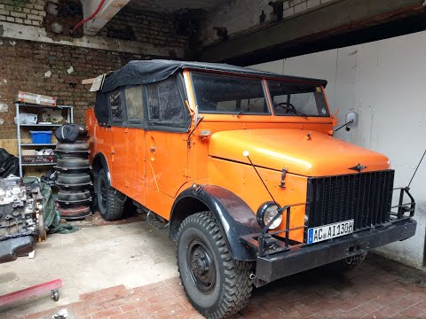 Thumbnail for Borgward B2000 A/O 0,75t gl. Umbau auf Dieselmotor OM 617 - Teil 1 by Borgward