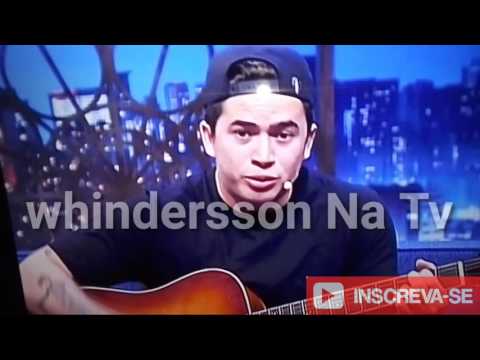 Parodia Sosseguei  / (EU VIREI GAY) / Whindersson Nunes / No progama The Noite