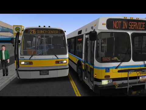 MBTA Bus Action OMSI 2 (2008 Revamped)