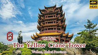 The magnificent Yellow Crane Tower in WuHan