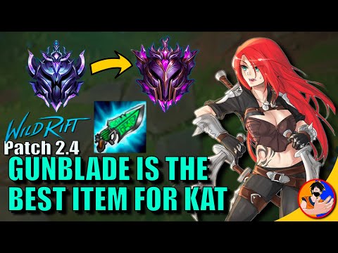 MASTER RANK PROMOTION MATCH | KATARINA MID LANE BEST BUILD | WILD RIFT Season 3 Patch 2.4