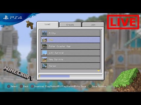 Minecraft | PS4 Choose A Map ? [*LIVE*] PS4 Gameplay !