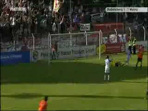 Babelsberg - Mainz 1:2 Bogavac`s goal
