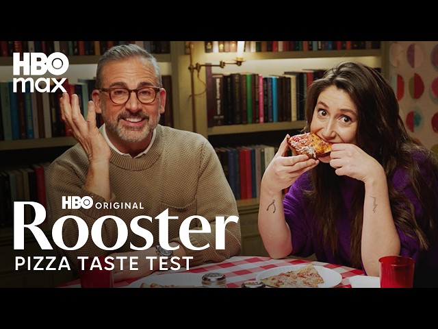 Steve Carell & Charly Clive Taste Test Pizzas