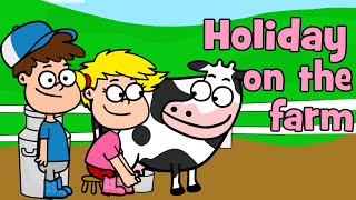 Holiday on the Farm - children&#39;s farm animal song | Hooray Kids Songs &amp; nursery rhymes holiday song