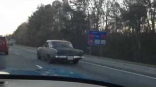 preview picture of video 'Stude on interstate I-75 as seen from inside a Pontiac Trans AM'