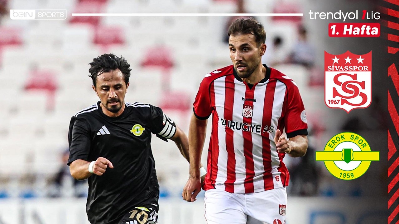 Sivasspor vs. Esenler Erokspor | Week 1 Match HIGHLIGHTS | Trendyol 1. Lig - 2026/27