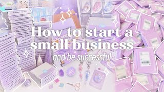 Steps to start a SUCCESSFUL small business in 2026✨ Everything you need to know, what I've learned