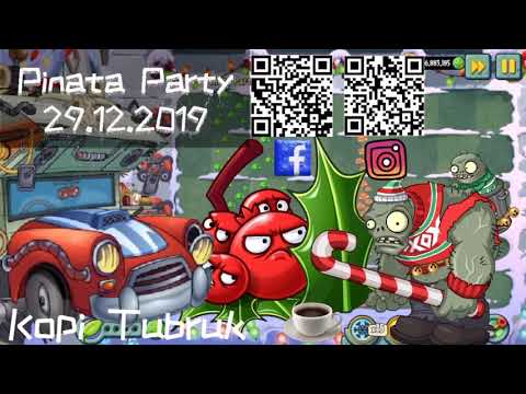 PLANTS VS ZOMBIES 2 Pinata Party Feastivus 29 Dec 2019; PVZ2 Best Strategy today 🥳☕️👍🏻