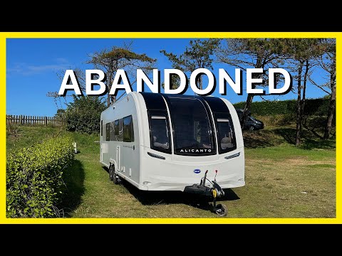 We had to abandon our caravan in France