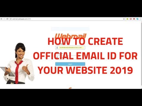How to create official email id for your website 2019