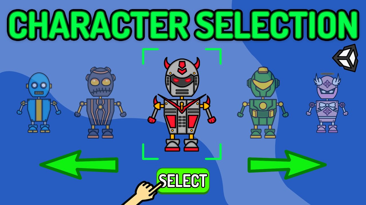 Unity Character/Skin Selection Menu - Easy Unity Tutorial