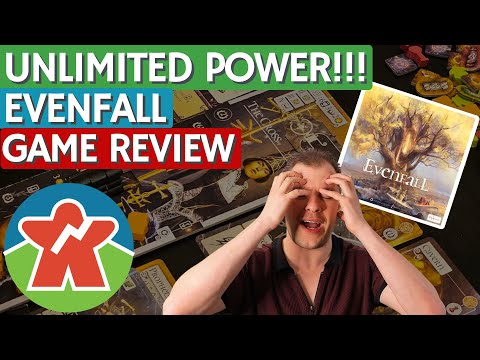 Evenfall - Board Game Review - UNLIMITED POWER!!