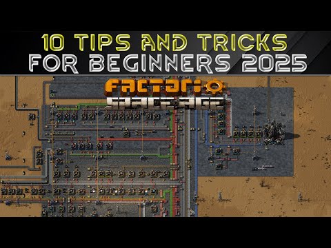 10 EASY TIPS For BEGINNERS In FACTORIO 2025 - Tutorial Guide