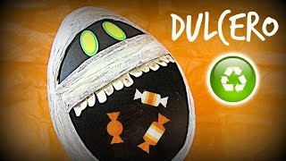 Manualidades para Halloween dulcero Hotel Transilvania 2.