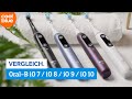Oral B IO 7 IO 8 IO 9 IO 10 Zahnbürsten Vergleich