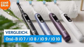 Oral-B iO 7/ iO 8/ iO 9/ iO 10 Zahnbürsten | Vergleich