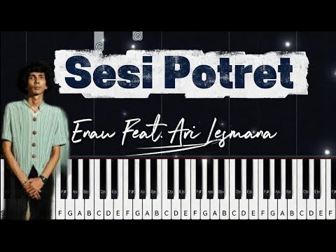 Sesi Potret - Enau Feat. Ari Lesmana | Karaoke Piano Instrumental by Aga Alamsyah