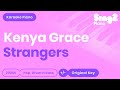 Strangers Karaoke | Kenya Grace (Karaoke Piano)