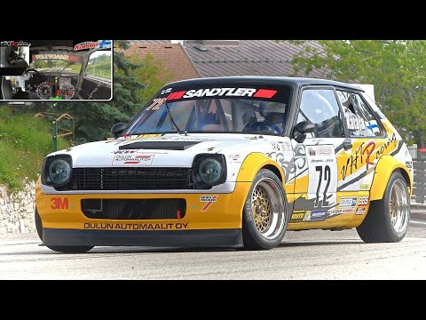 11.000RPM TOYOTA Starlet 4A-GE Swap || ONBOARD & INSANE Sound