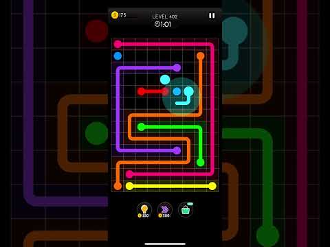 Dot knot - Line & colour puzzle Level 401, 402, 403, 404 & 405 - YouTube