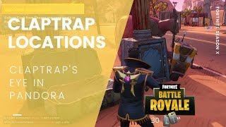 Fortnite Welcome To Pandora: Find Claptrap's Missing Eye & Return It To Him