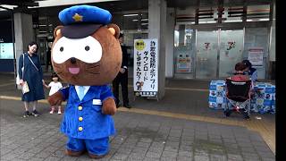 10月19日【びわ湖放送ニュース】全国地域安全運動　警察官らが特殊詐欺対策を呼びかけ