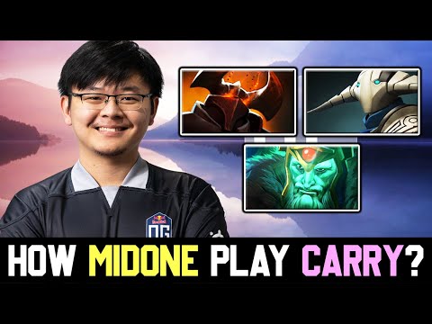BIG changes in OG??? - MidOne practicing CARRY Heroes DOTA 2