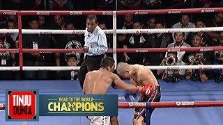 Serangan Keras Dari Daud Membuat Kato Bertahan Di Round 8 [Tinju Dunia] [5 Feb 2016]