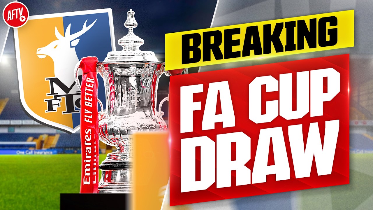 BREAKING NEWS: Arsenal To Visit Mansfield In The FA Cup!
