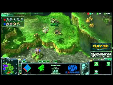 DreamHack 2010 - Stacraft II - MouzMana (T) VS aTnDarkForce(Z) Part 1/2