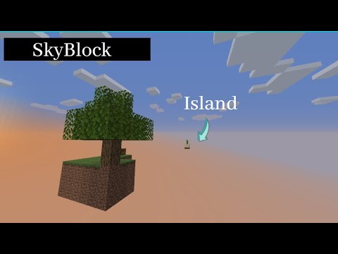How To Make Your Own Skyblock World With Islands Around| Minecraft Tutorial