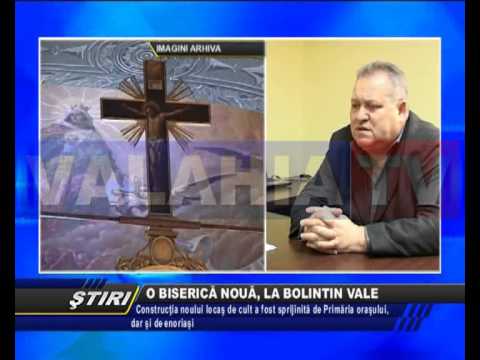 O BISERICĂ NOUĂ, LA BOLINTIN VALE