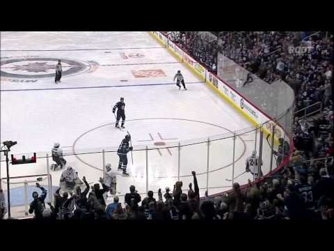 Evander Kane goal 25 Jan 2013 Pittsburgh Penguins vs Winnipeg Jets NHL Hockey