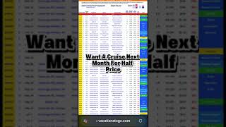 Want to cruise for less without wasting hours searching?  #CruiseDeals #CruiseTips #CheapCruises