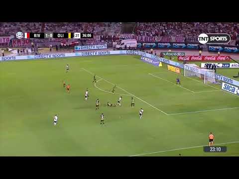 River 2-0 Olimpo. Golazo de Nacho Scocco